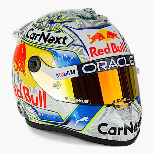 1:2 Rooi bul Max Verstappen Austria GP 2022 Mini Helmet