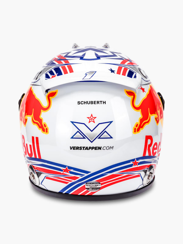 1:2 Red bul Max Verstappen US GP 2022 Mini Helmet 