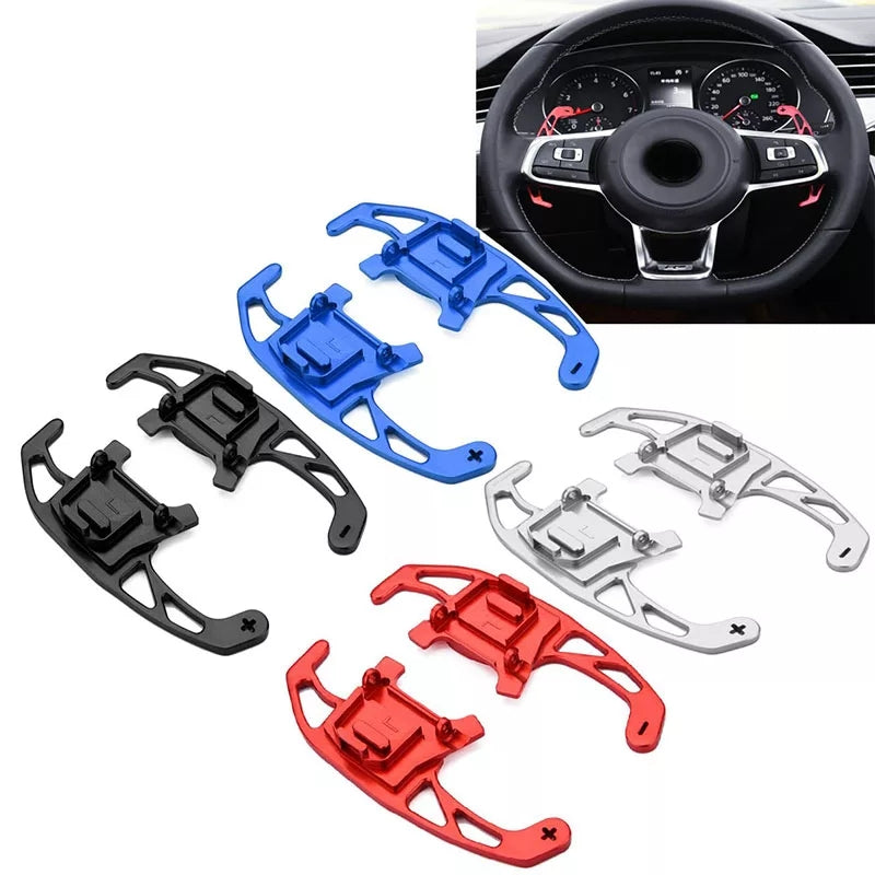 Volkswagen Aluminum  Steering Wheel  Dsg Paddle Extenders