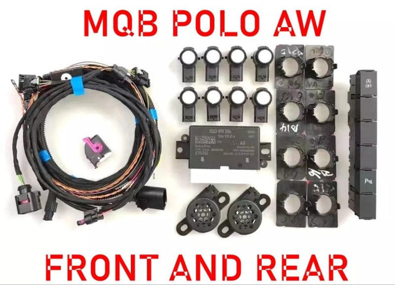 VW MQB POLO AW Front and Rear 8K OPS Parking Pilot UPGRADE KIT