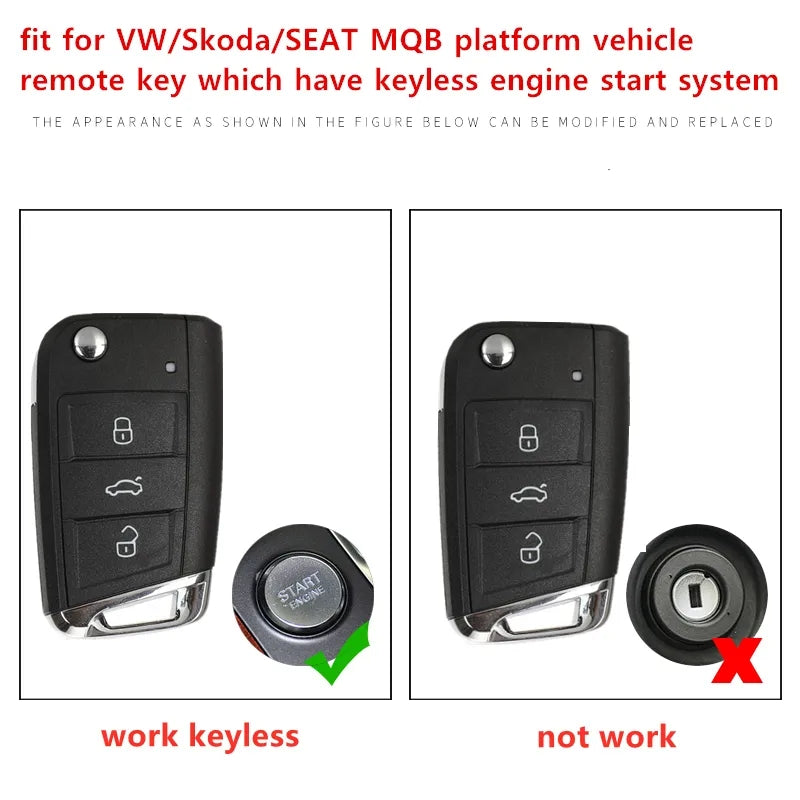 Car MQB Key Modified Golf 8 MK8 Remote Key Shell for VW Golf MK7 Jetta Tiguan Polo Touran