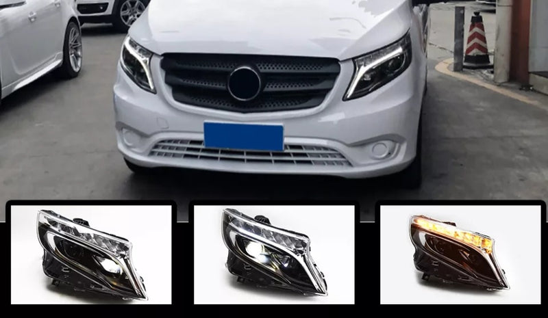 Mercedes-Benz Vito W447 2013-2019 LED DRL headlights