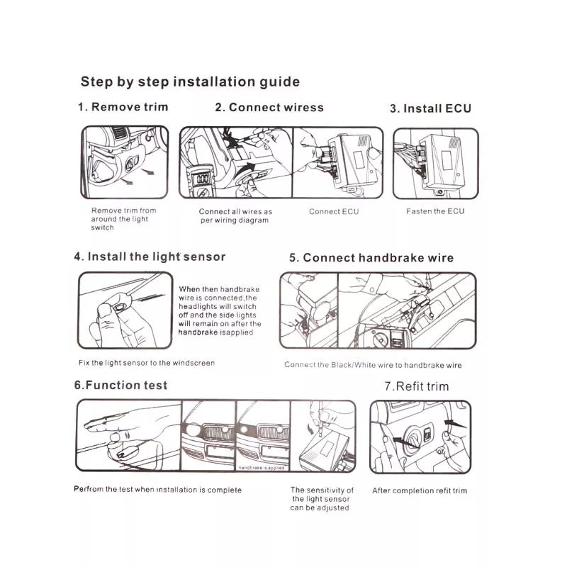 Universele outomatiese ligstel