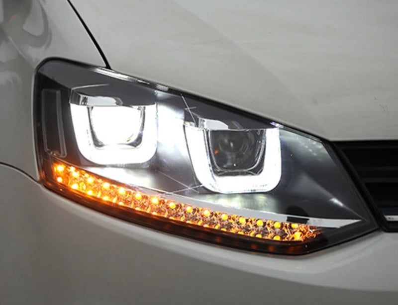 Volkswagen Polo 6 custom headlights