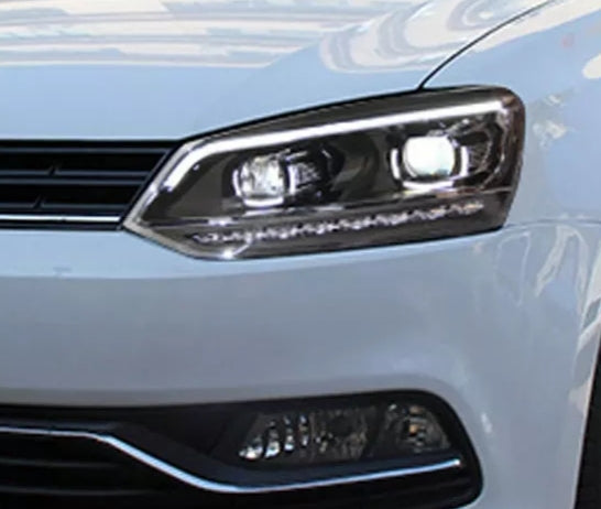 Volkswagen Polo 6R 6c headlights