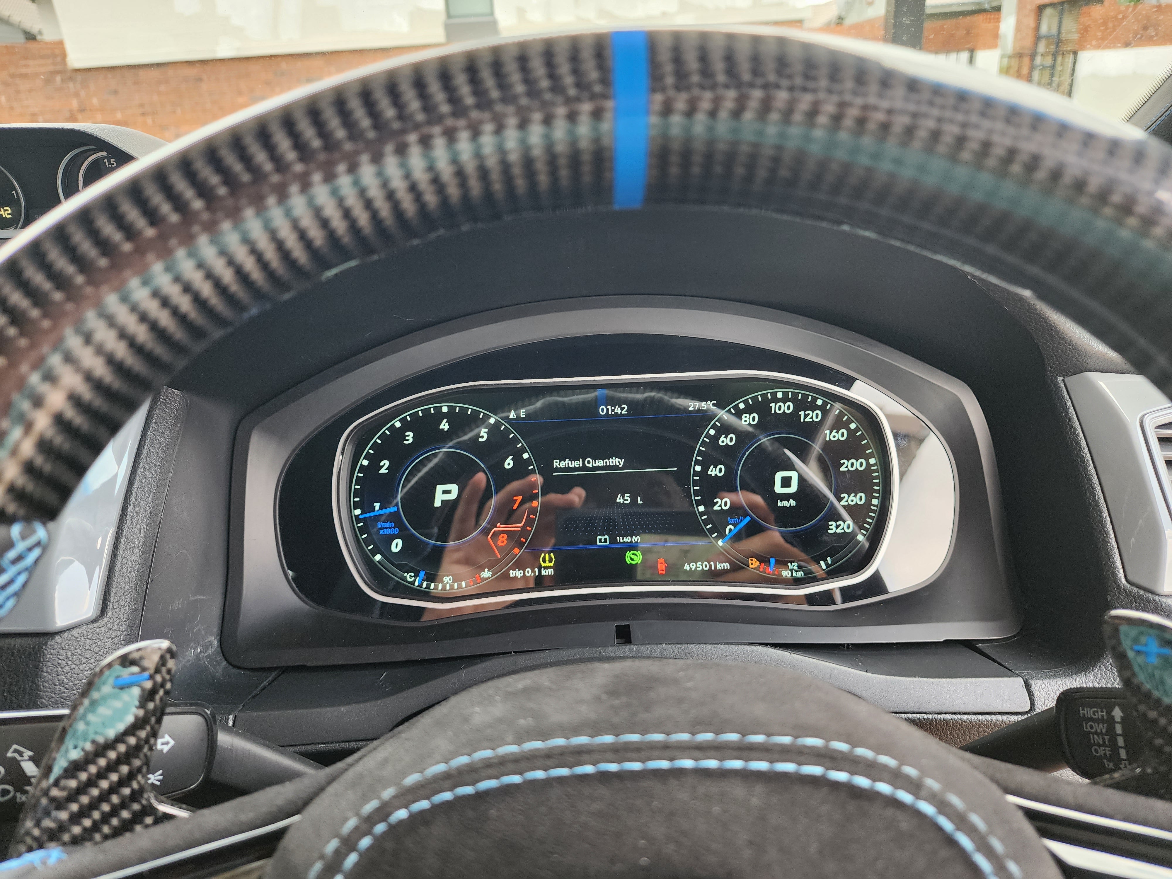 Virtual cluster for  Volkswagen