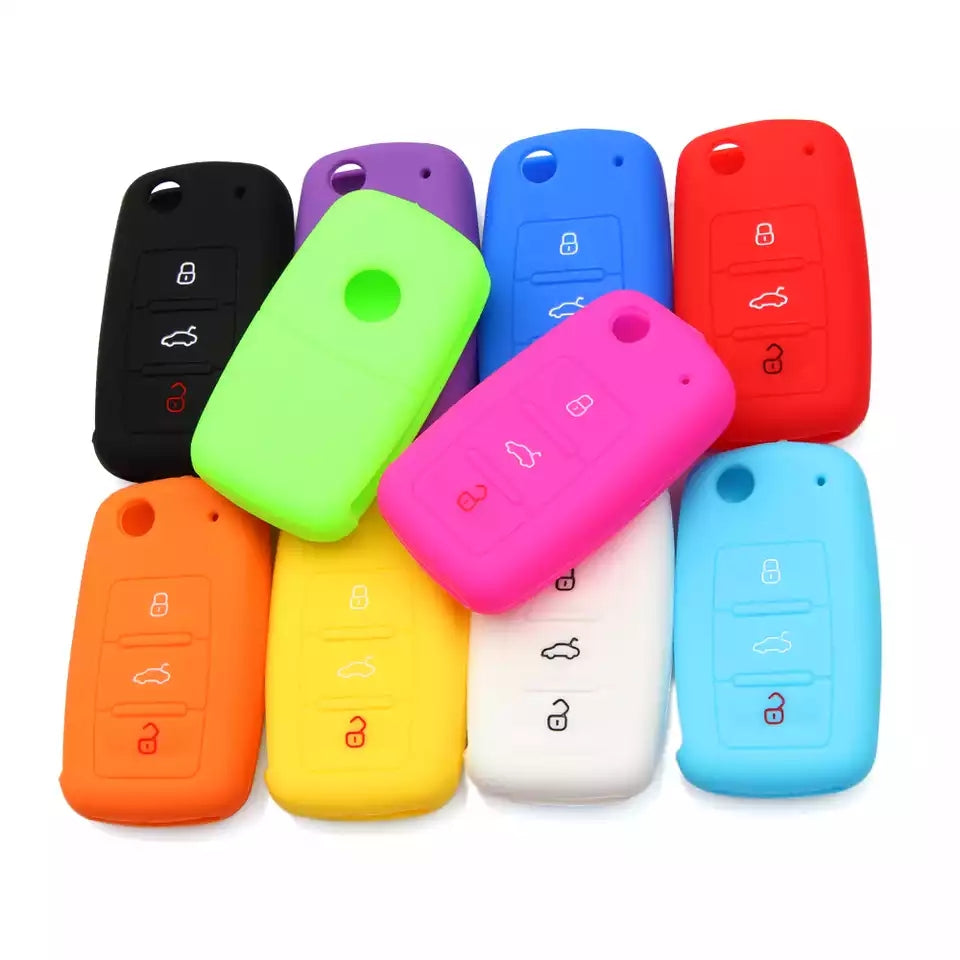 Silicone Car Key Protector - VW 2 / 3 Button