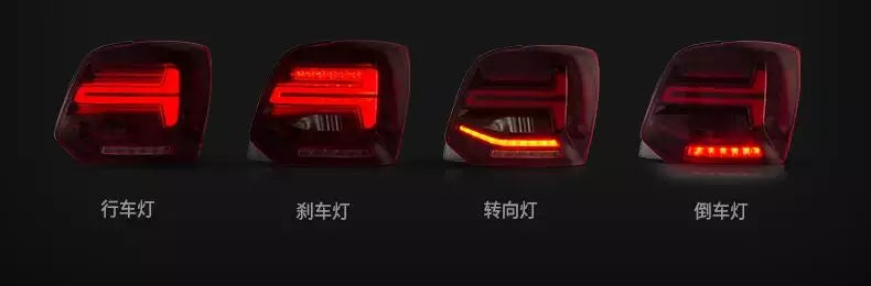 Volkswagen VW Polo 2011-2017 taillight LED Tail