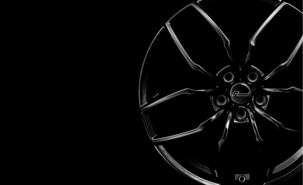 Racingline 19″ x 8.5″ R360 Wheel, Gloss Black, ET44 Set of 4 | VWR600360GUN