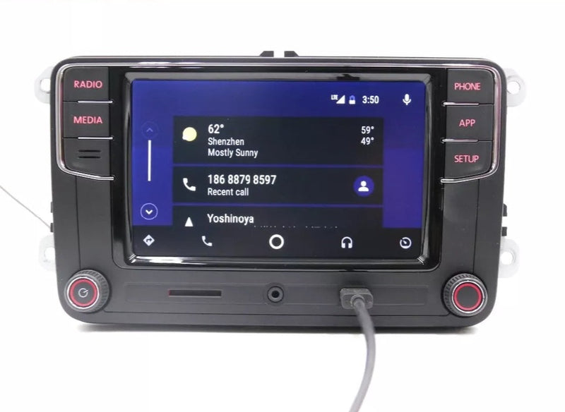 Volkswagen MIB2 6.5 inch Carplay and Android auto MQB Radio rcd340