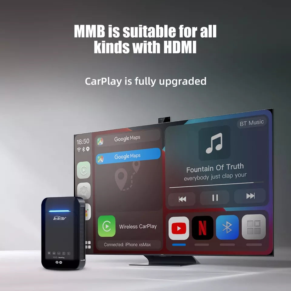 MMB Plus Android 11 Carplay Ai Box Wireless
