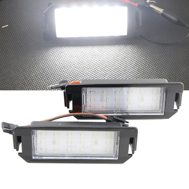 Renault LED Licence Plate Lights