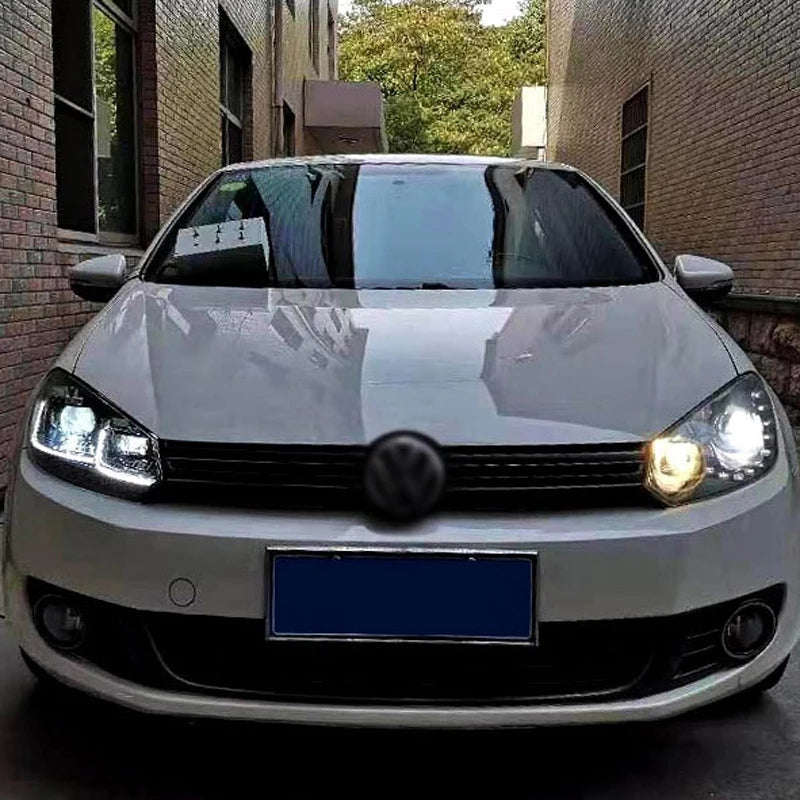 Volkswagen Jetta /Golf MK6 Headlights LED DRL Running lights Bi-Xenon Beam