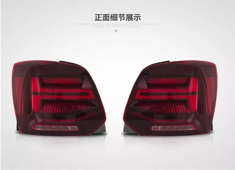 Volkswagen VW Polo 2011-2017 taillight LED Tail
