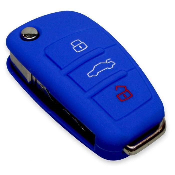 Silicone Car Key Protector - Audi 3 Button