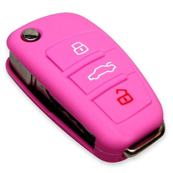Silicone Car Key Protector - Audi 3 Button