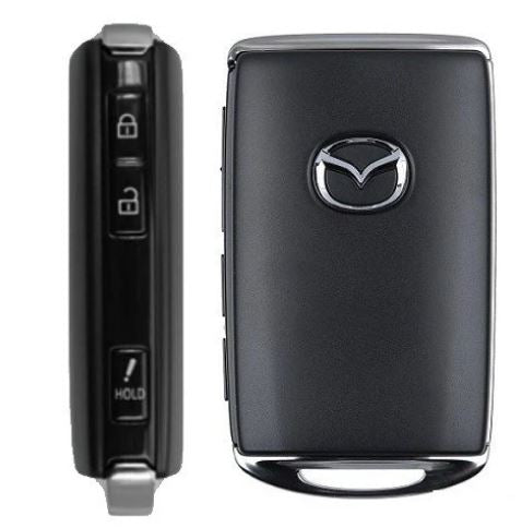 Silikoon Car Key Beskermer - Mazda 3/4 Button Car Smart