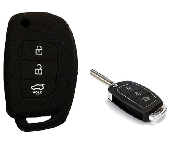 Silicone Car Key Protector - Hyundai 3 Button