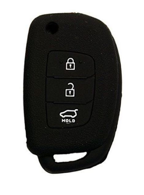 Silicone Car Key Protector - Hyundai 3 Button