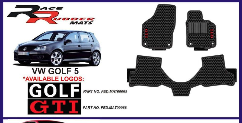Volkswagen Golf 5 - 6 - 7 Heavy Duty Rubber mats