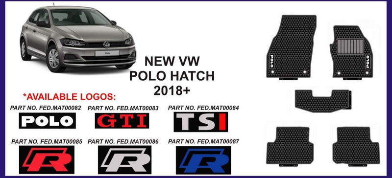 Volkswagen Polo Heavy Duty Rubber mats
