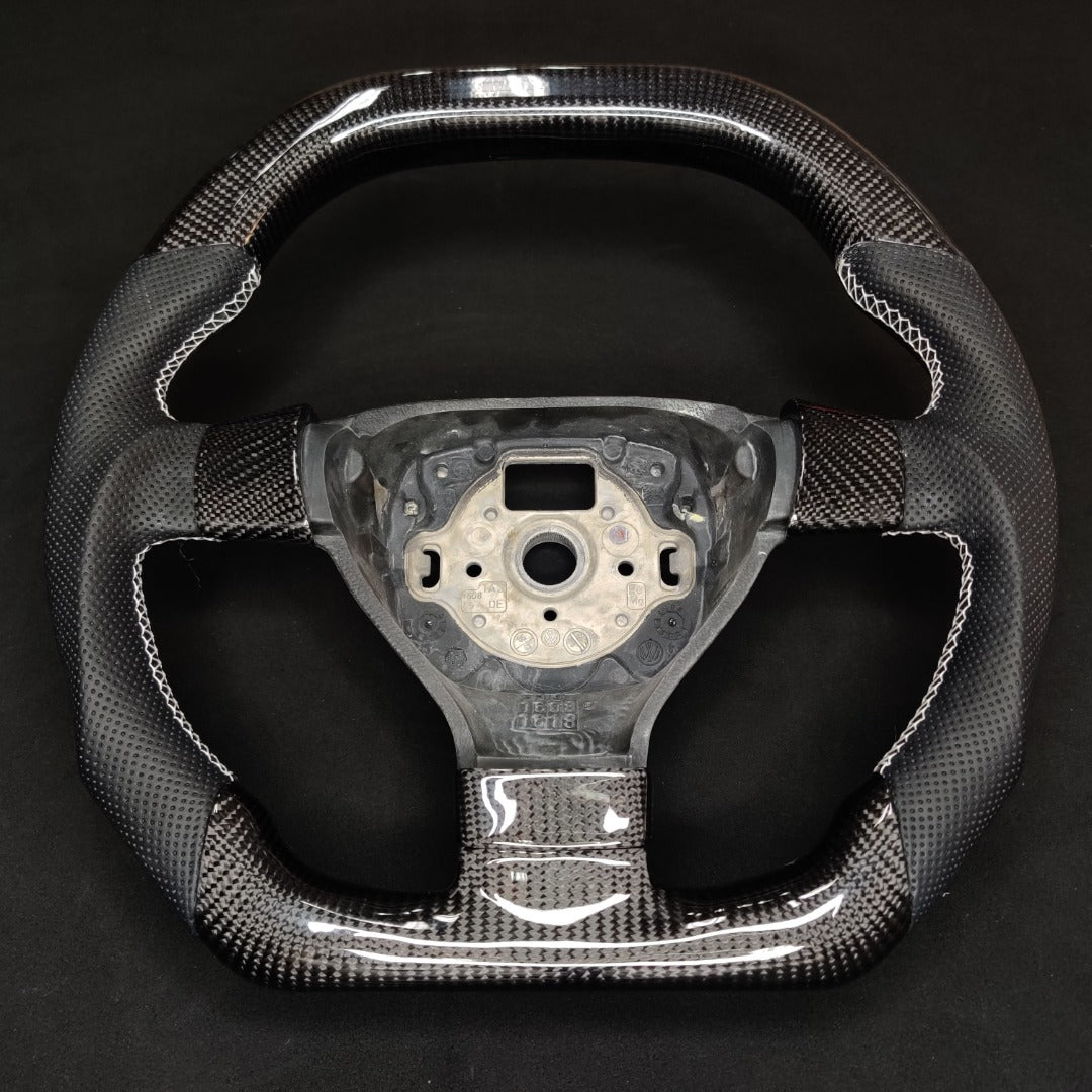 Carbon Fiber Steering Wheel Volkswagen mk5 Gti / R32(Airbag cover excl )