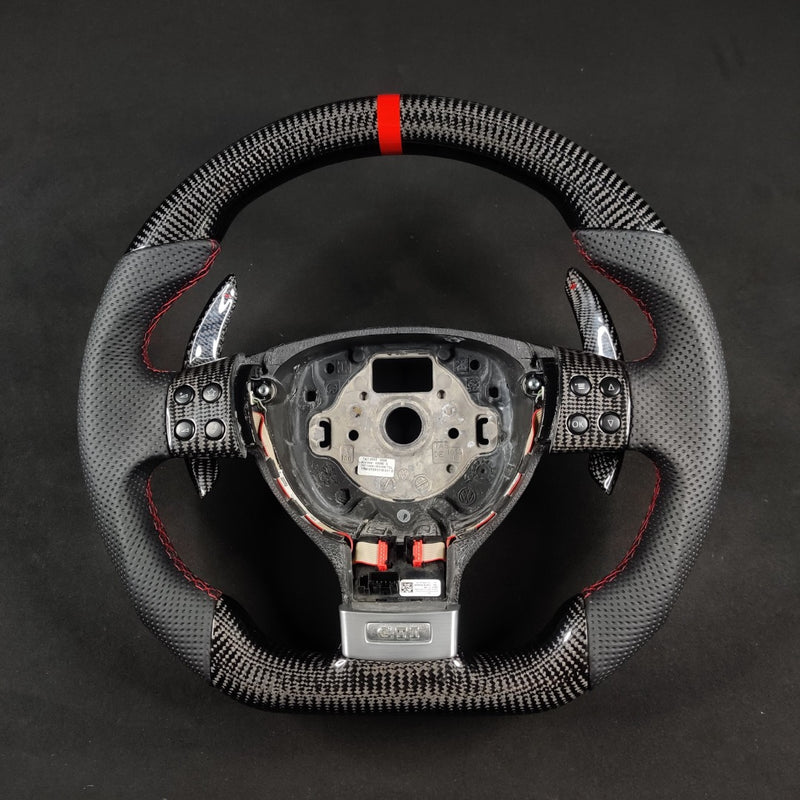 Carbon Fiber Steering Wheel Volkswagen mk5 Gti / R32(Airbag cover excl )