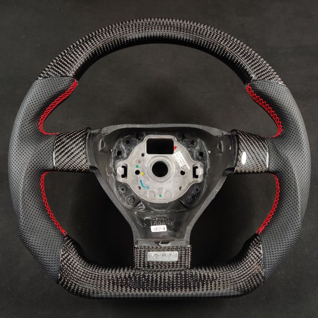 Carbon Fiber Steering Wheel Volkswagen mk5 Gti / R32(Airbag cover excl )