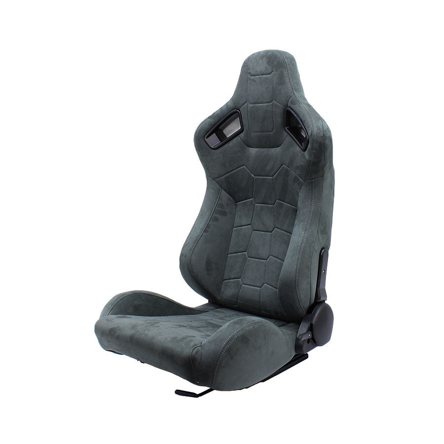 Reclinable racing Seats and rails