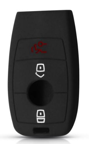 Silicone Car Key Protector - Mercedes Benz 3 Button