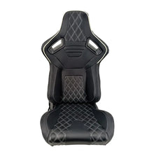 Reclinable racing Seats and rails