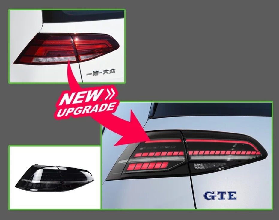 Volkswagen Golf MK7 / 7.5 LED Non Oem Tail Lights