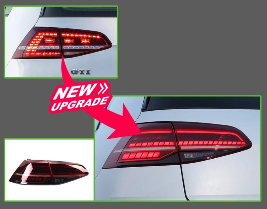 Volkswagen Golf MK7 / 7.5 LED Non Oem Tail Lights