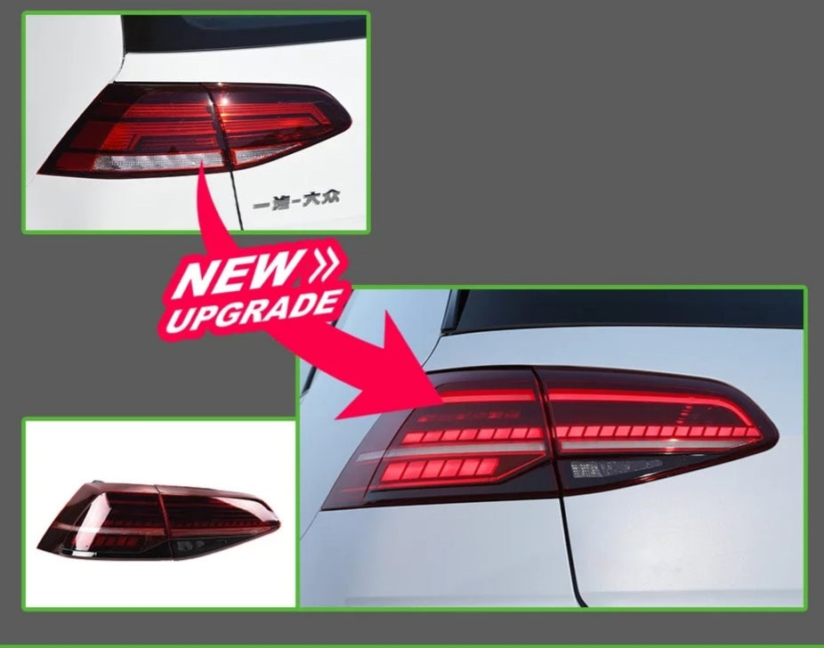 Volkswagen Golf MK7 / 7.5 LED Non Oem Tail Lights