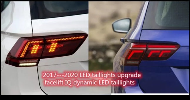 VW Tiguan MK2 2017---2020 Taillight Upgrade, IQ Dynamic LED Taillight