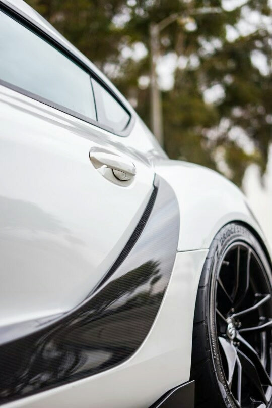 Toyota Supra Carbon fiberDoor inserts